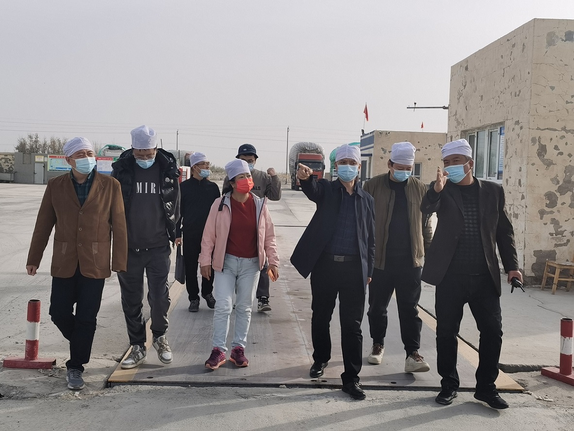 李林、樊治强一行到省棉麻集团基地督导调研安全生产、棉花储备工作