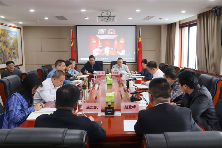 集团公司召开与青白江区委、区政府，老挝吉达篷集团，中宇安泰供应链科技公司，安徽泰德康科技公司合作洽谈座谈会