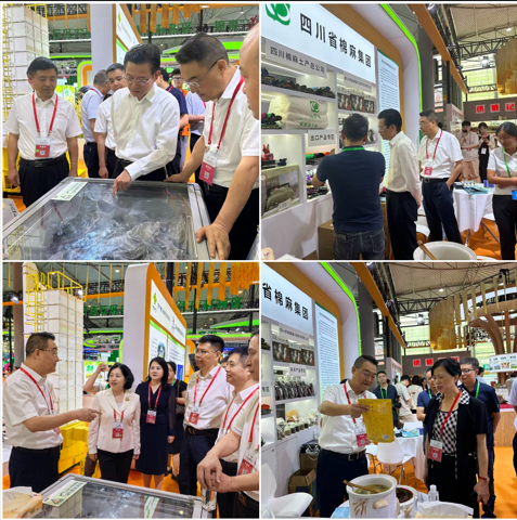 棉麻集團攜特色名優(yōu)農(nóng)副產(chǎn)品亮相第十一屆四川農(nóng)博會